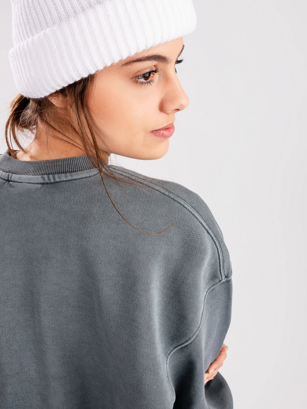 Carhartt WIP Nelson Sweater eucalyptus