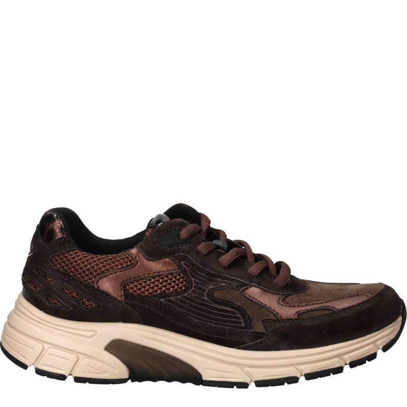 Gabor Rollingsoft Sneakers Bruin Dames