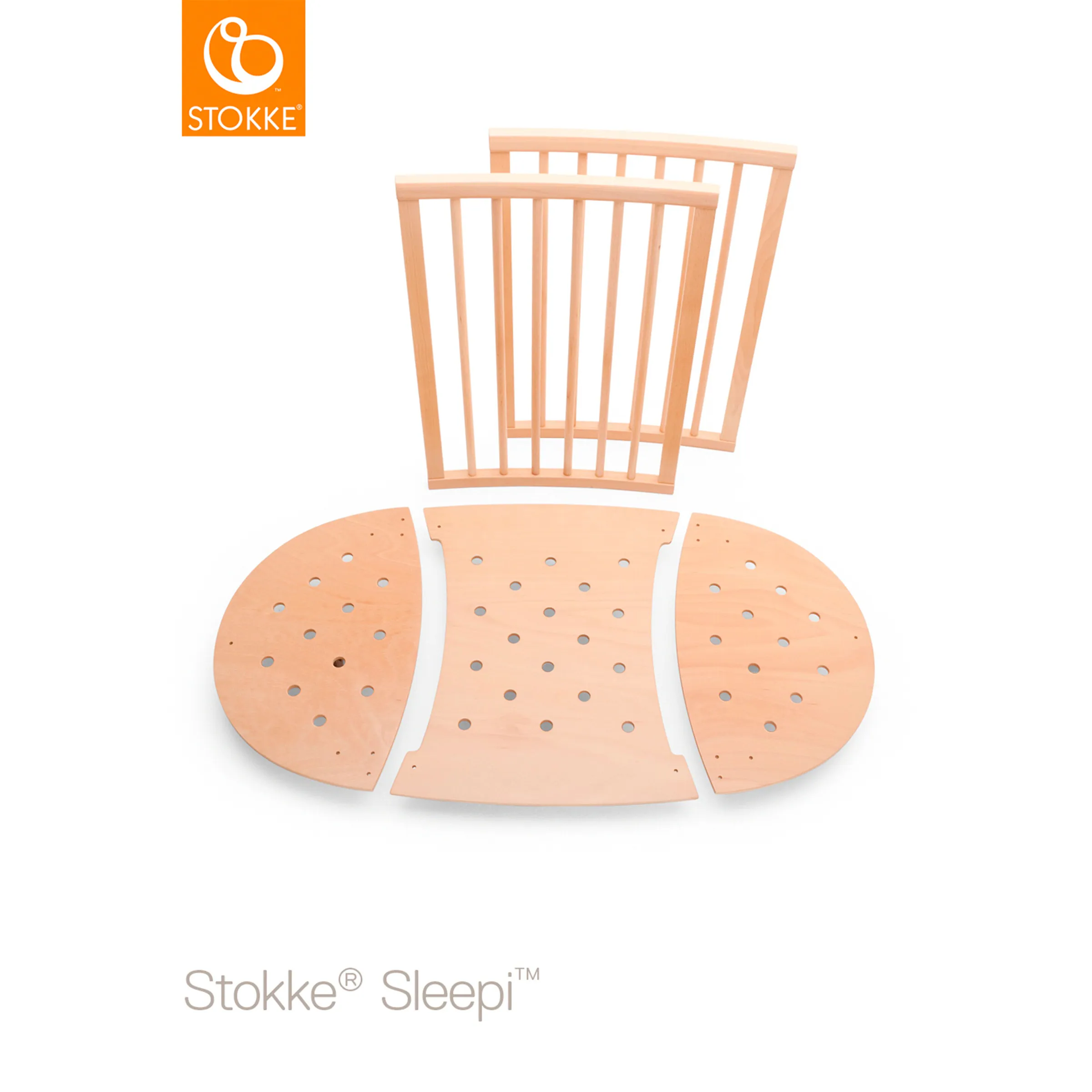 Stokke® - SLEEPI™ Umbausatz für Sleepi Mini zum Kinderbett 120 cm Natural