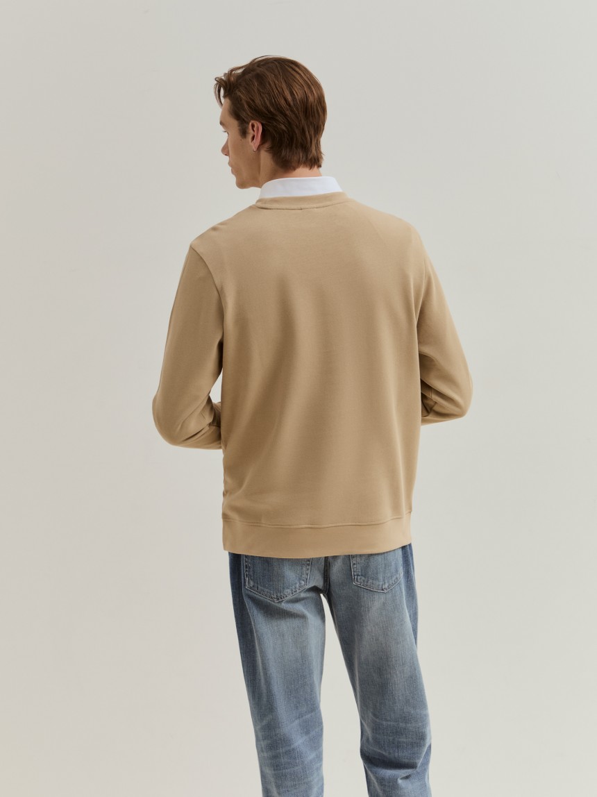 Sweatshirt em algodão