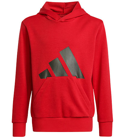 adidas Performance Kapuzenpullover - J BL FT HD 280 - Purrub/Bla