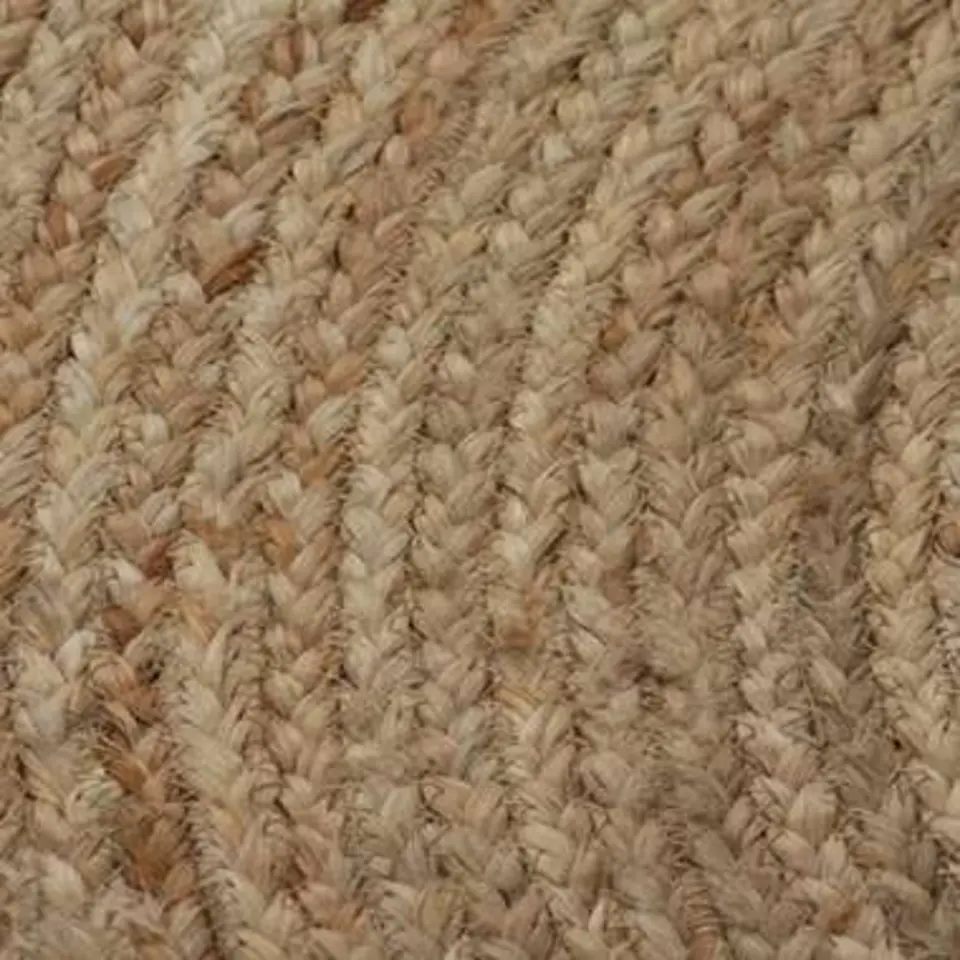 vidaXL - Tapijt - Beige - Jute - 150 cm