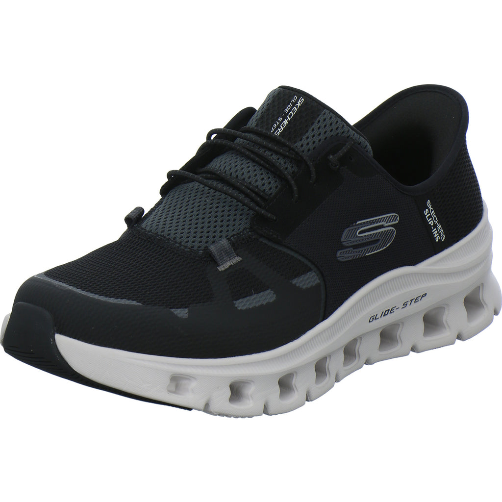 Skechers Sneaker Herren Glide Step Schwarz