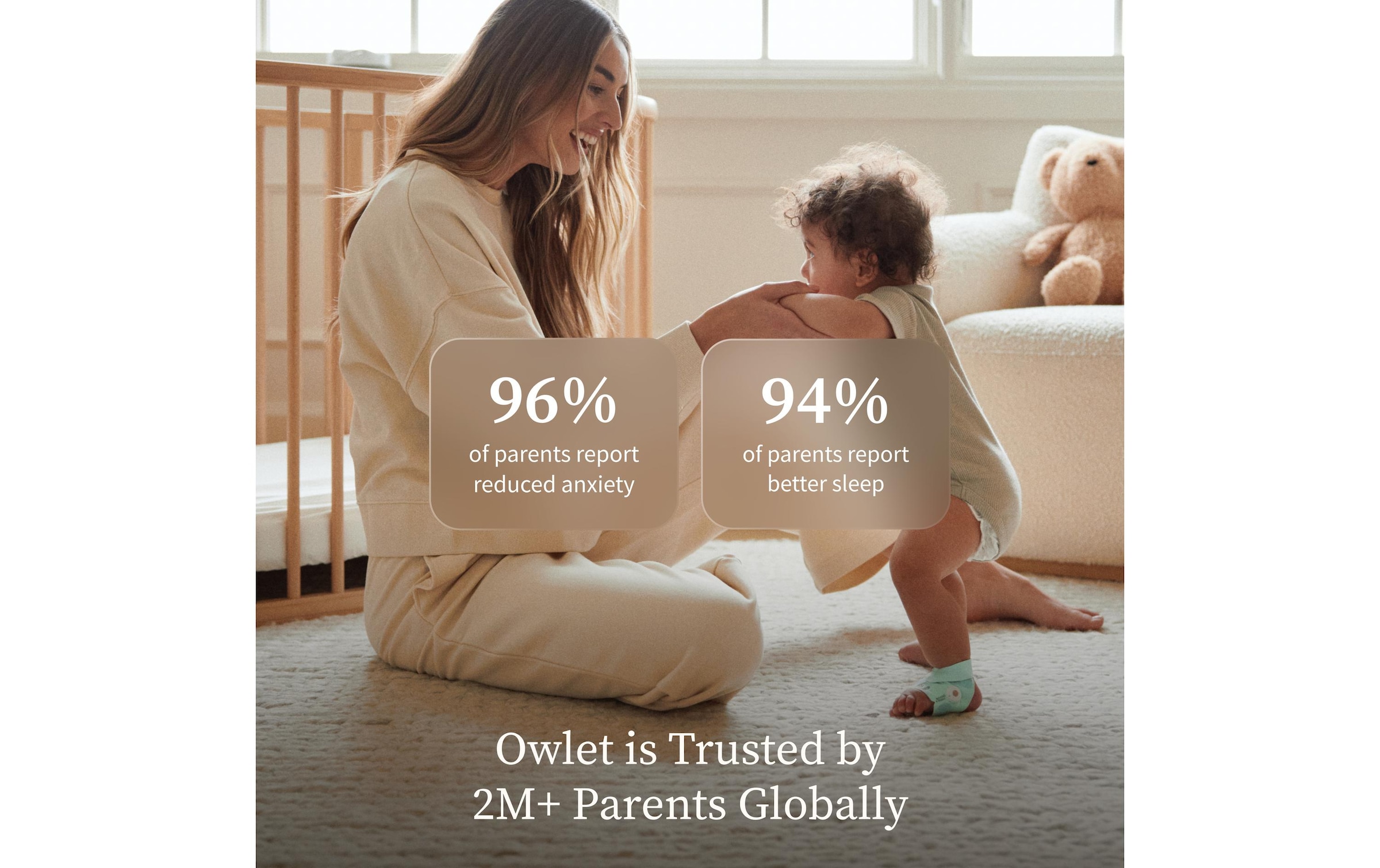 Video-Babyphone »Owlet Dream Duo 3 Bedtime«