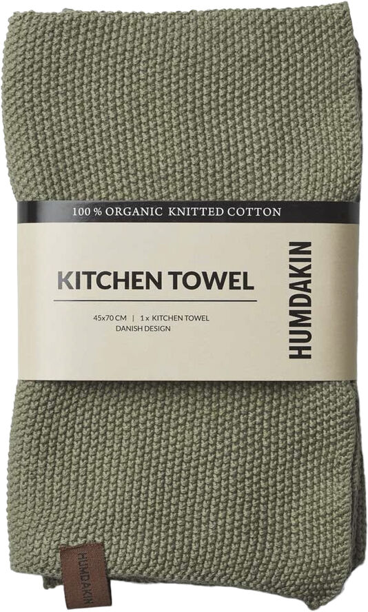 Humdakin Knitted kitchen towel Oak Oak