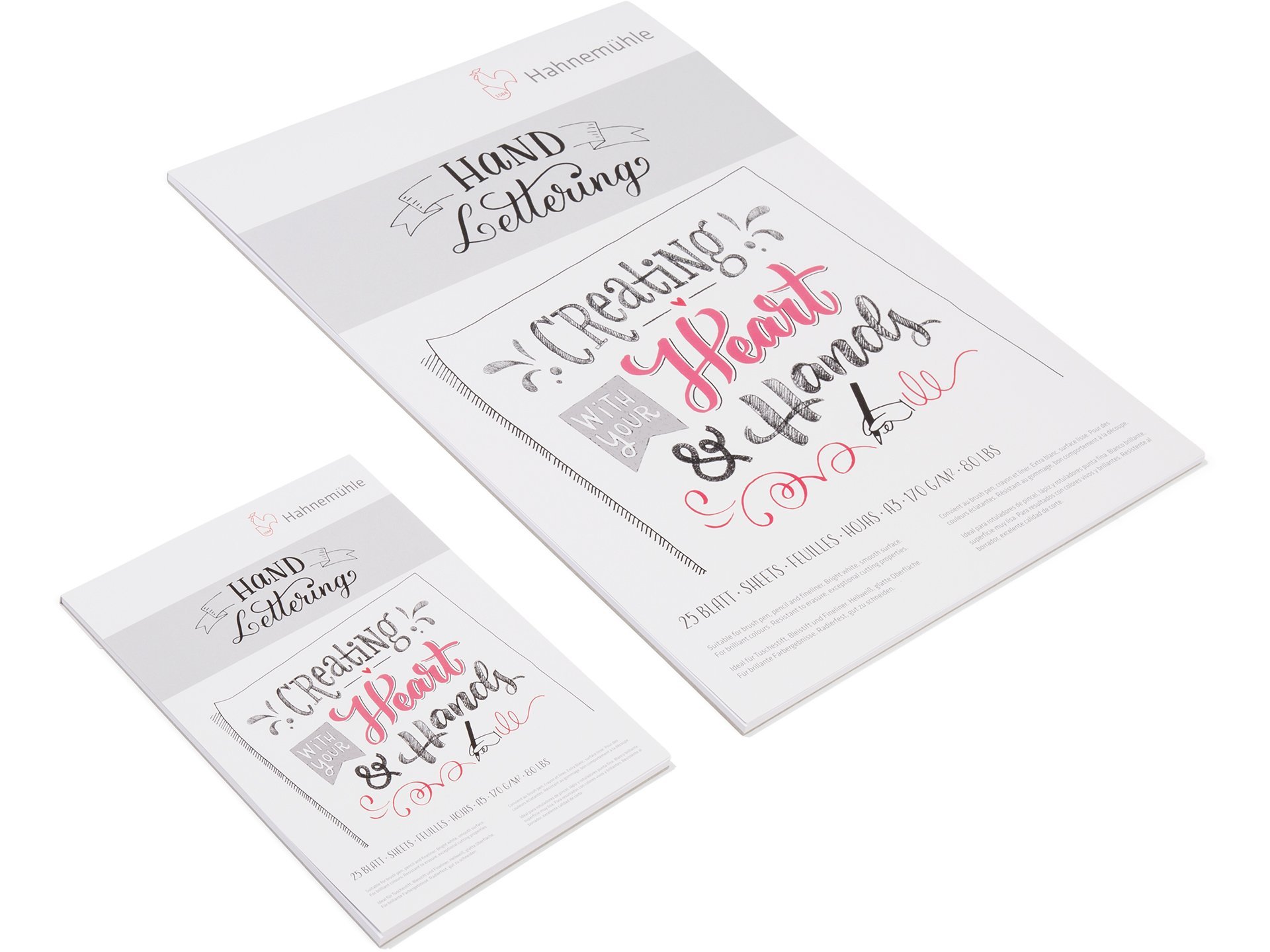 Hahnemühle Hand Lettering Block, 170 g/m²