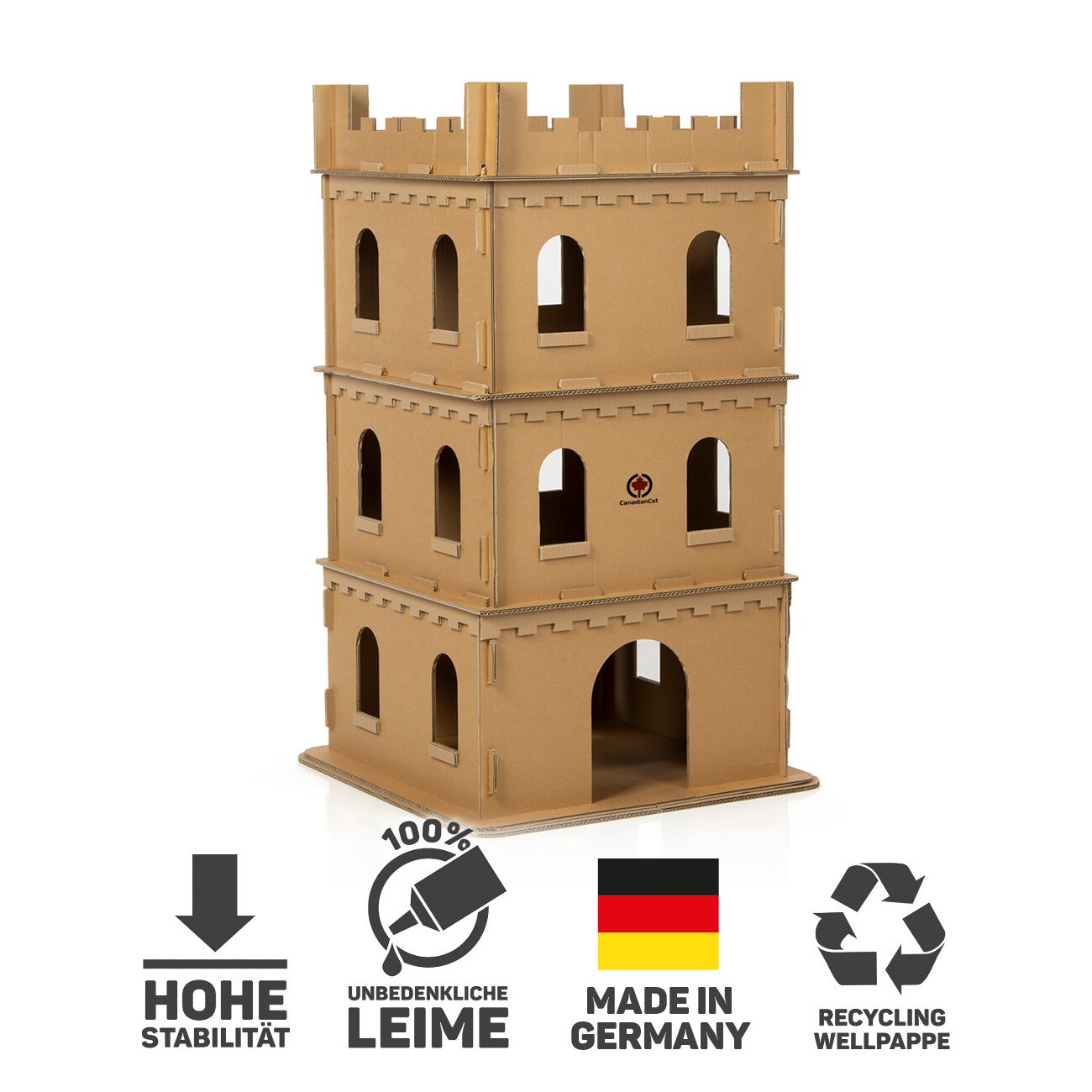 Canadian Cat Company Katzenburg XL aus Pappe