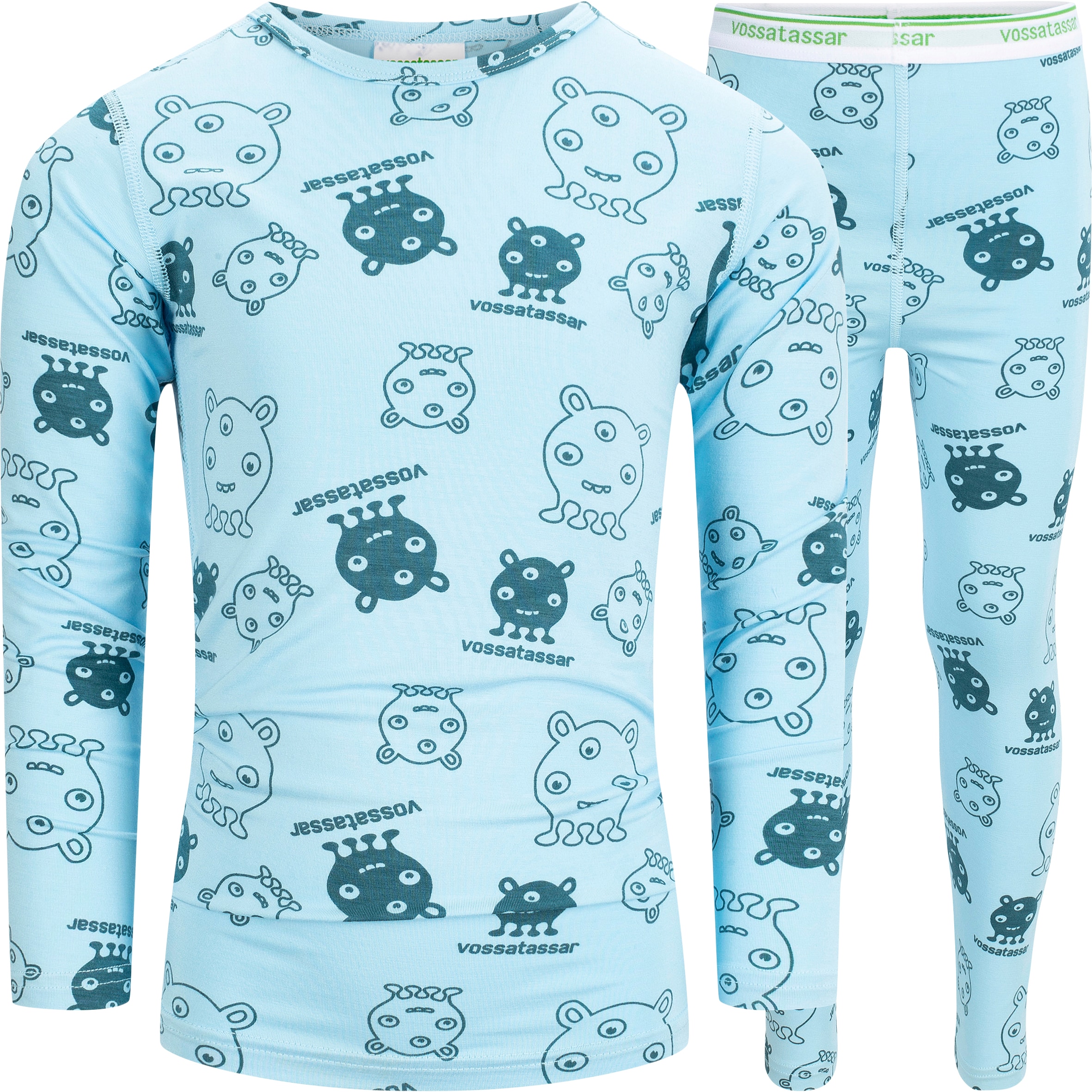 Vossatassar Tass Baselayer Set<br>Herlig mykt bambussett, trøye og longs!