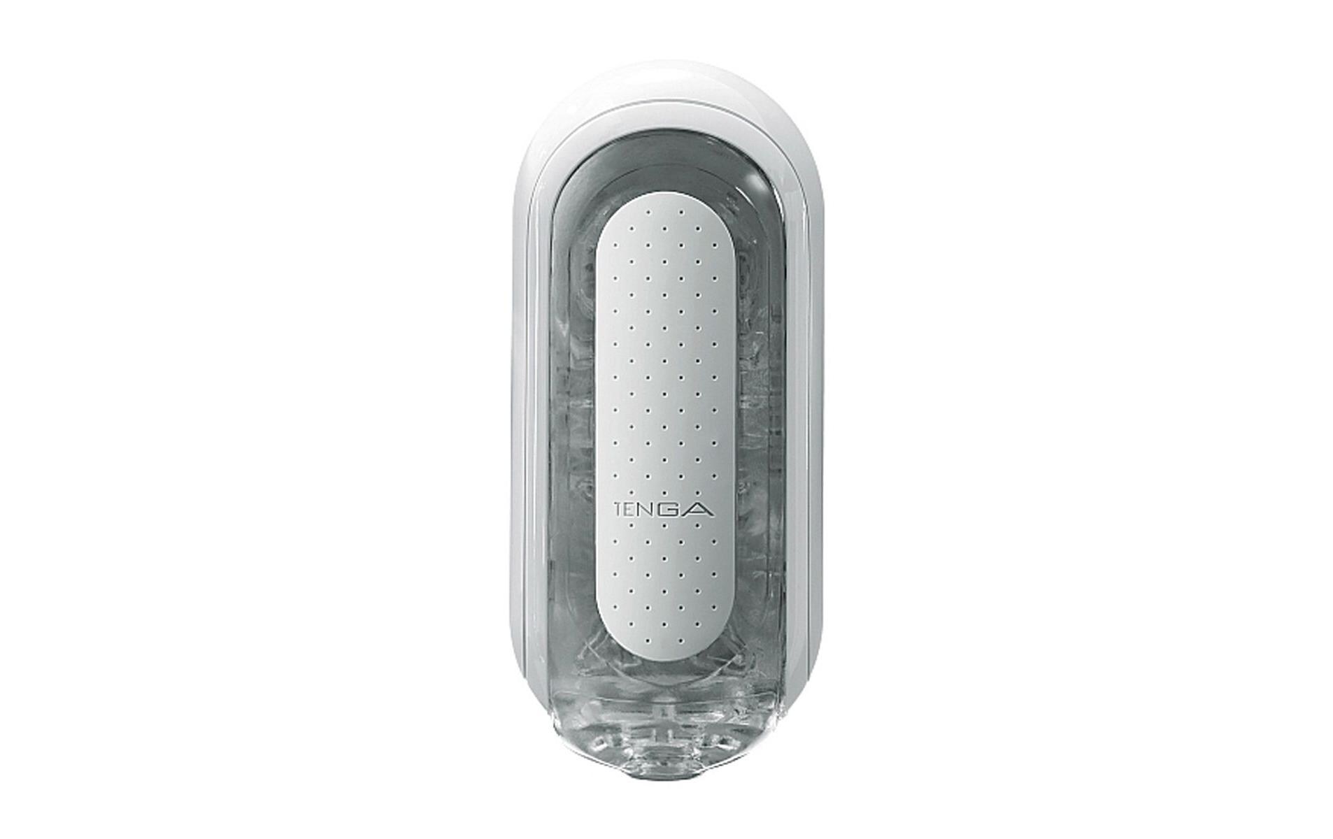 Masturbator Flip Zero Weiss<br>Hochwertiges Sextoy für den Mann