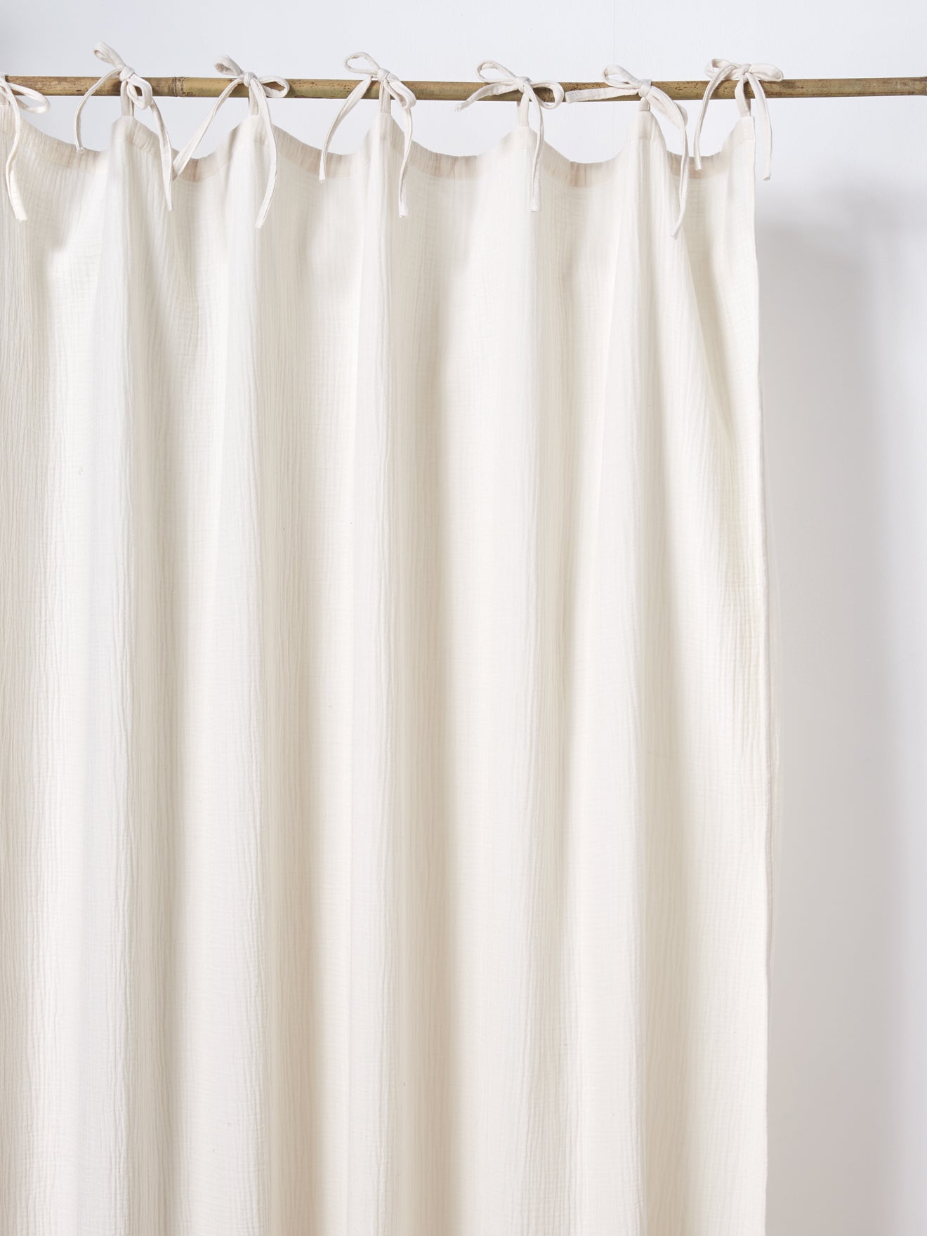 Rideau nouettes gaze de coton