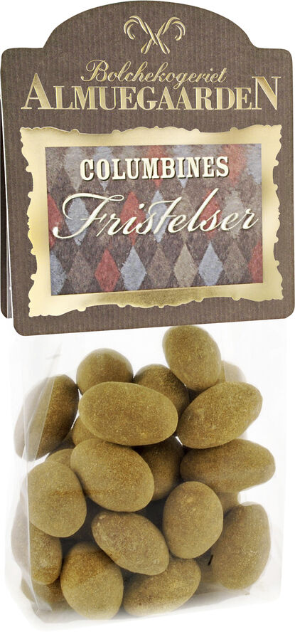 Almuegaarden Salmiak choko-mandler Brun