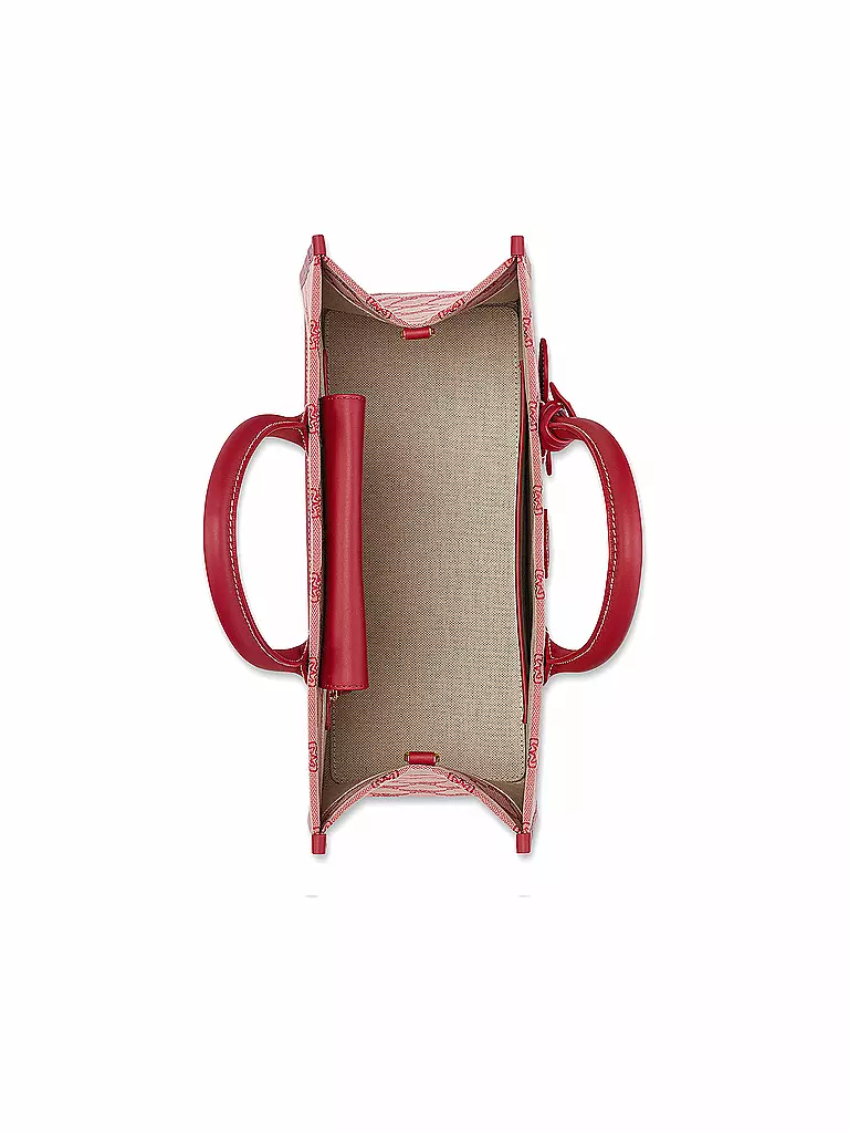 MCM Tasche - Tote Bag LAURETOS VALENTINE Medium rot