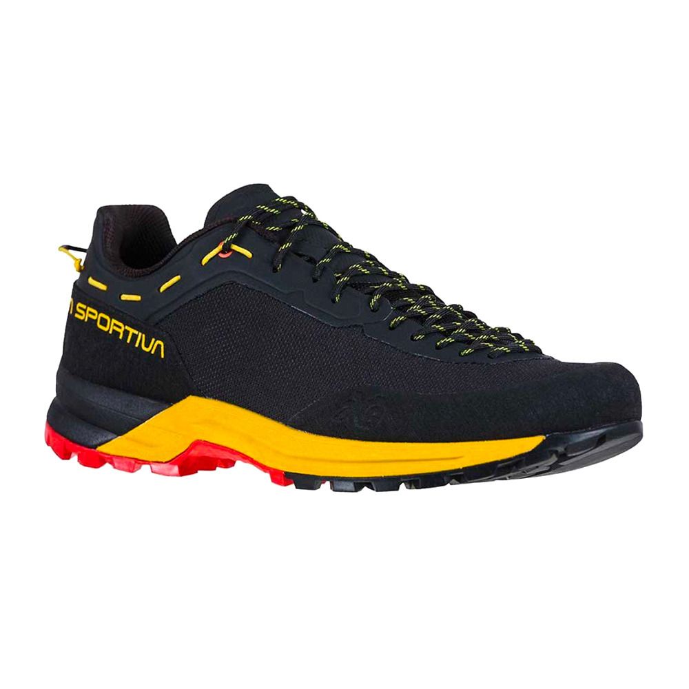 La Sportiva TX GUIDE - Chaussures approche Homme black/yellow