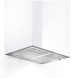 Bosch DHL555BL Serie 4 Lüfterbaustein, 53 cm breit, Um- & Abluft, Made in Germany, LED-Beleuchtung gleichmäßige Ausleuchtung, Schiebeschalter, 3 Leistungs- & 1 Intensivstufe