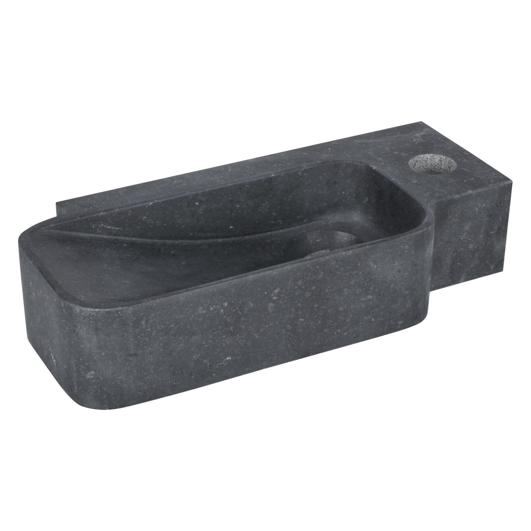 Differnz Reba fontein 36x19x8cm natuursteen bombai black