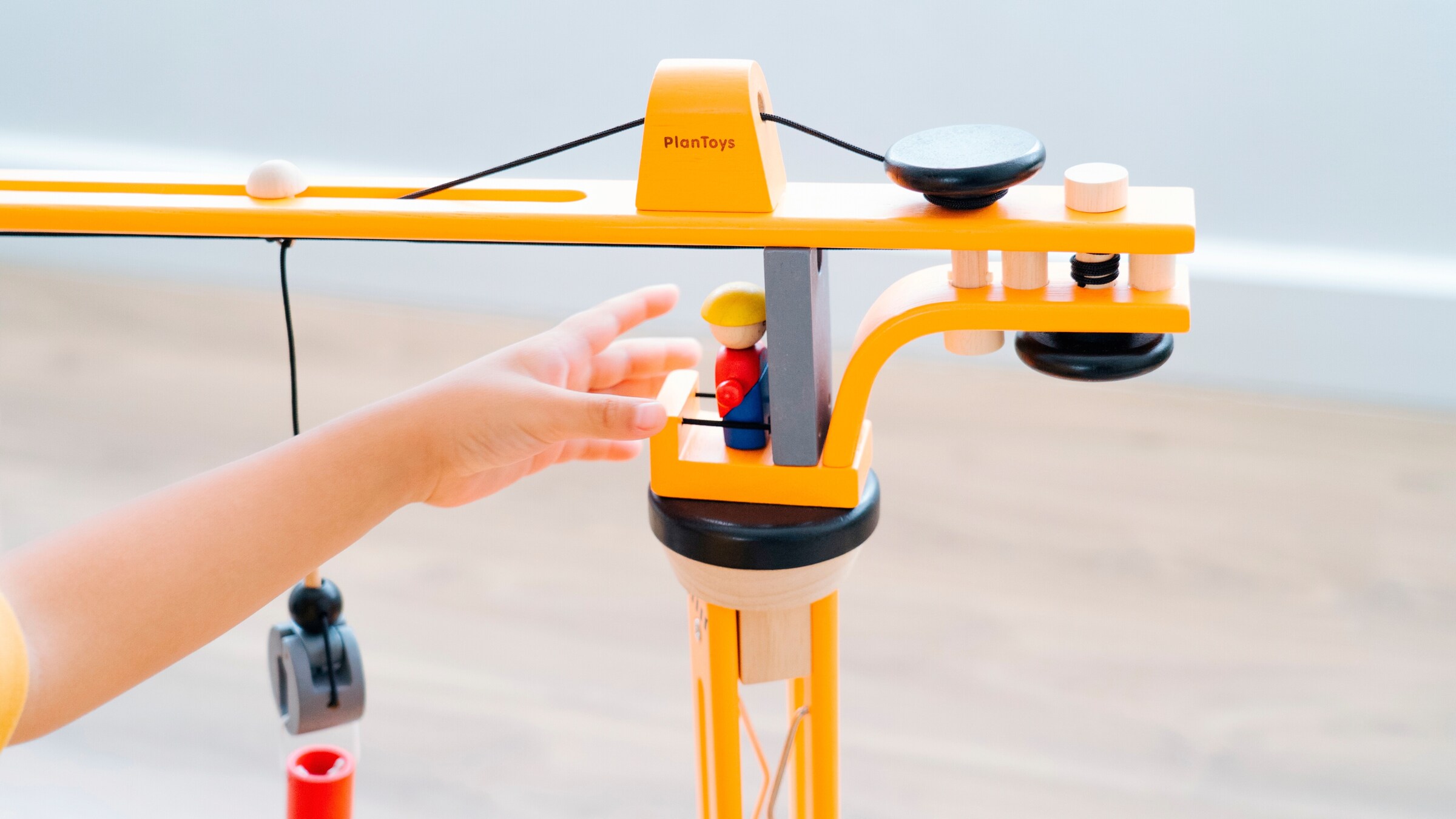 PlanToys Kran-Set