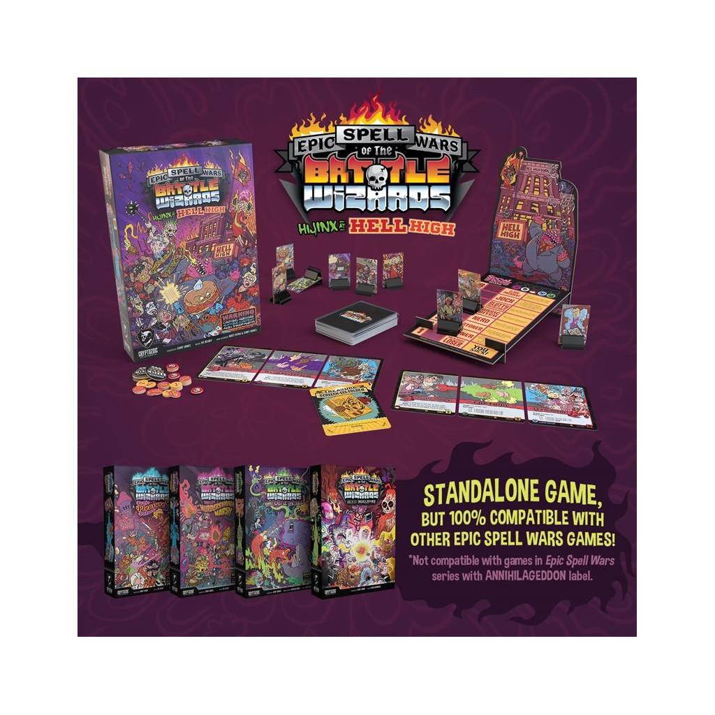 Epic Spell Wars of the Battle Wizards V - Hijinx at Hell High