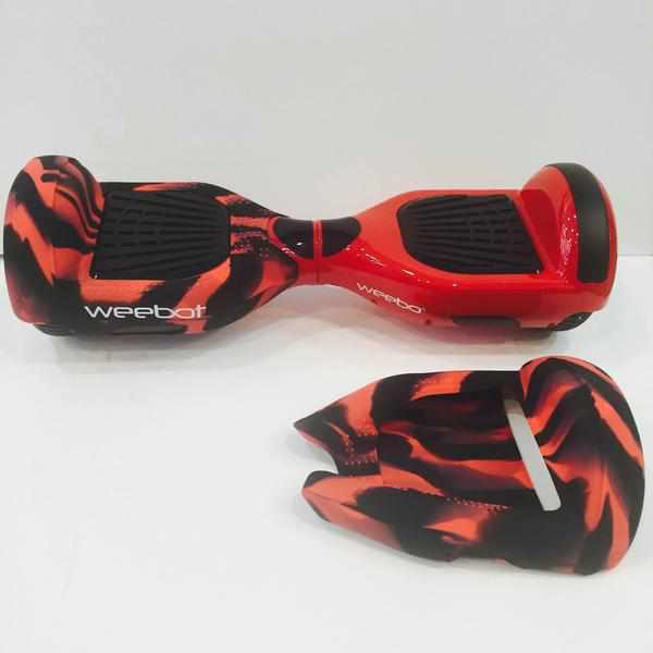 Housse siliconée de protection Hoverboard 6,5 pouces (la paire)