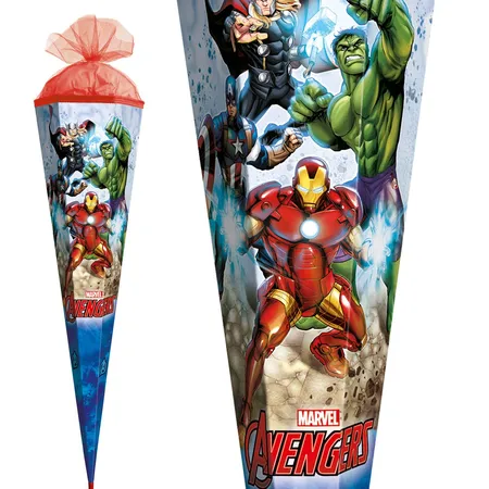 Roth Schultüte Marvel Avengers, 85 cm, eckig