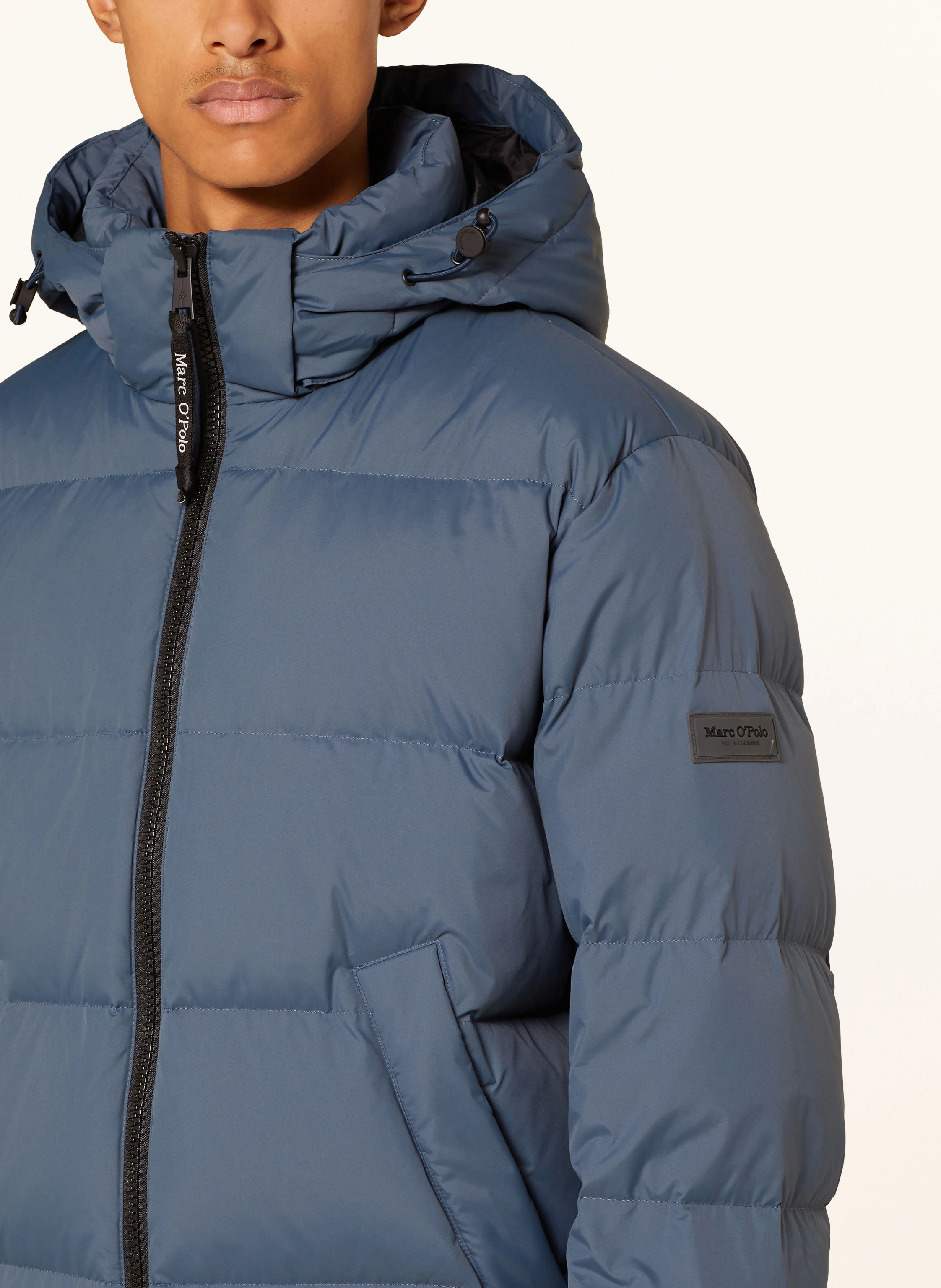 Marc O'Polo Daunenjacke mit abnehmbarer Kapuze