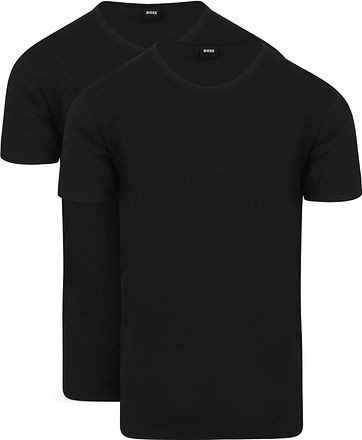 BOSS T-shirt Modern 2-Pack Zwart 50475276-001 kopen