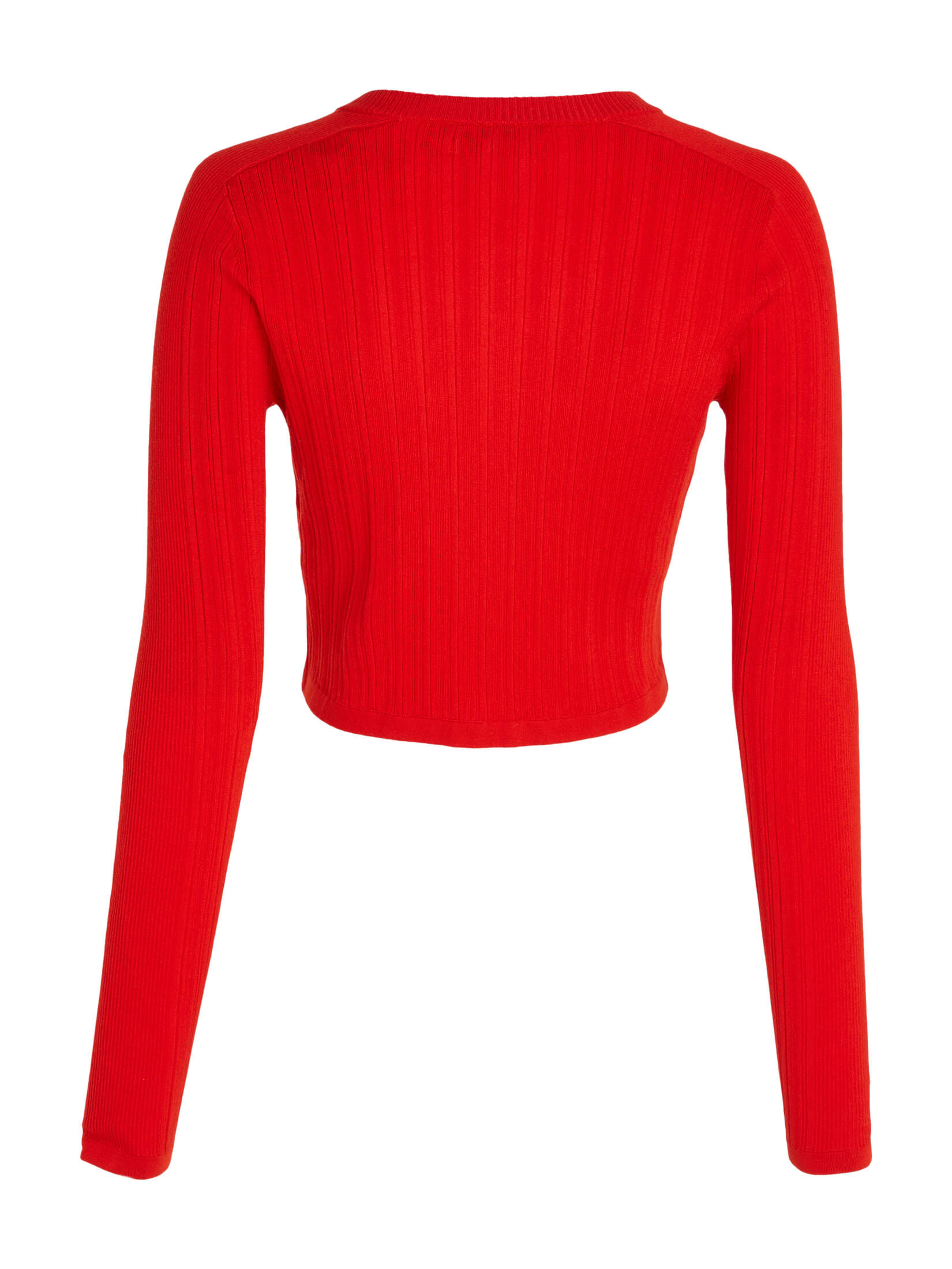 CALVIN KLEIN JEANS| Damen Cardigan aus geripptem Lyocell