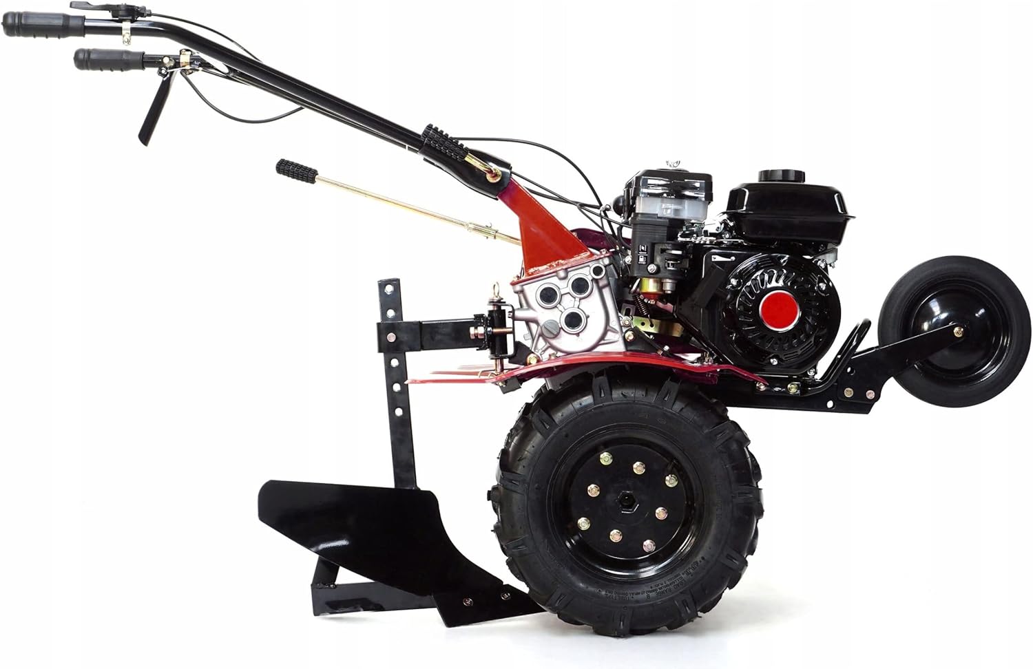 Weima WM500 mit Pflug G-2 7 PS 212 CCM Fräsbreite 100 cm Gänge 2 Vorwärts, 1 Rückwärts Benzinmotorhacke Bodenfräse Kultivator Garten Gartenarbeit 2 Jahren Garantie