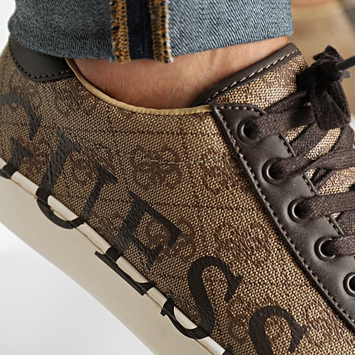 Baskets FM7NOKFAL12 Beige Brown