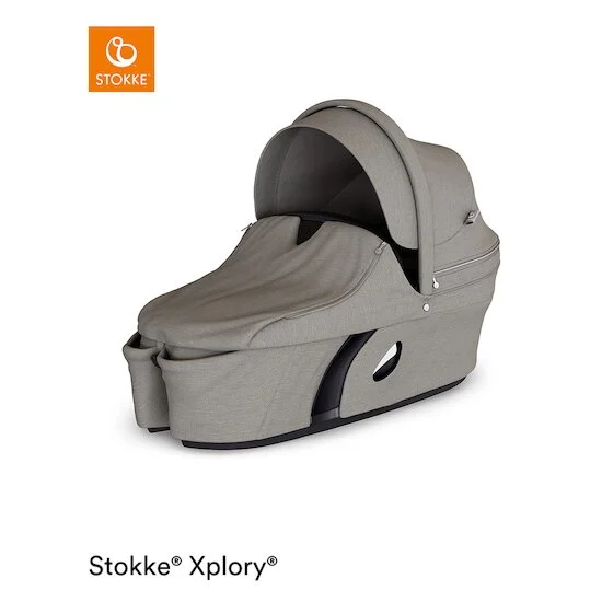 Nacelle Xplory V6   Gris brossé        de               Stokke®