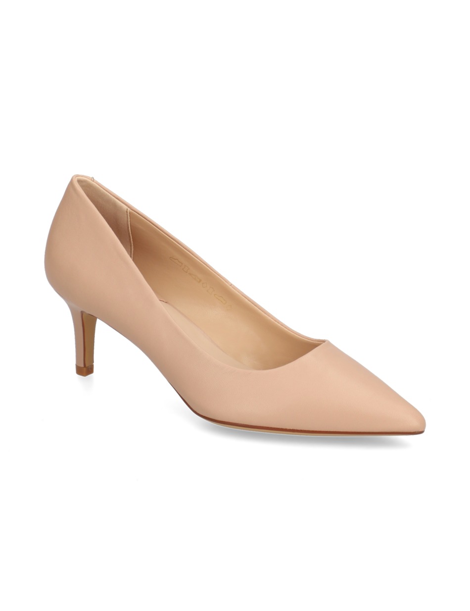 Glattleder Pumps