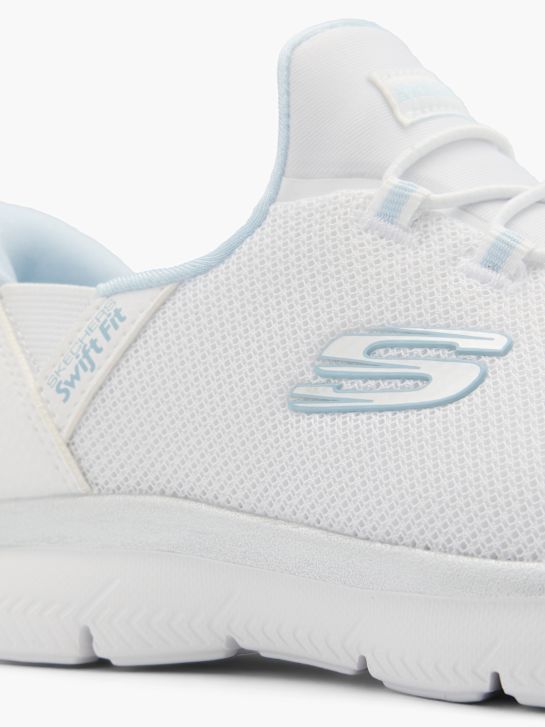 Skechers PURE GENIUS SWIFT FIT Slip-Ons Weiss