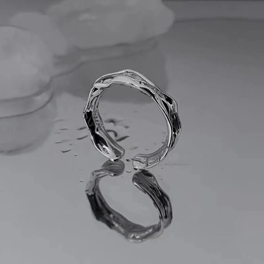 Soosina - Open ring van roestvrij staal (verschillende uitvoeringen)