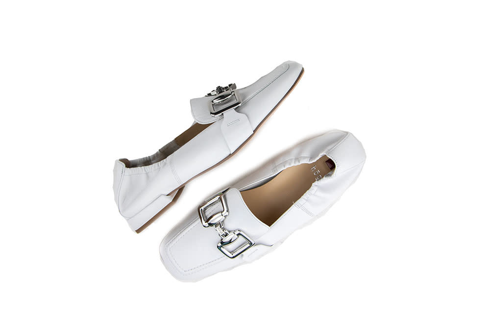 Hogl Loafer Weiss Silber