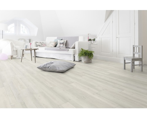 Vinyl plank Senso Urban Nautic Ceruse blanc zelfklevend 15,2x91,4 cm