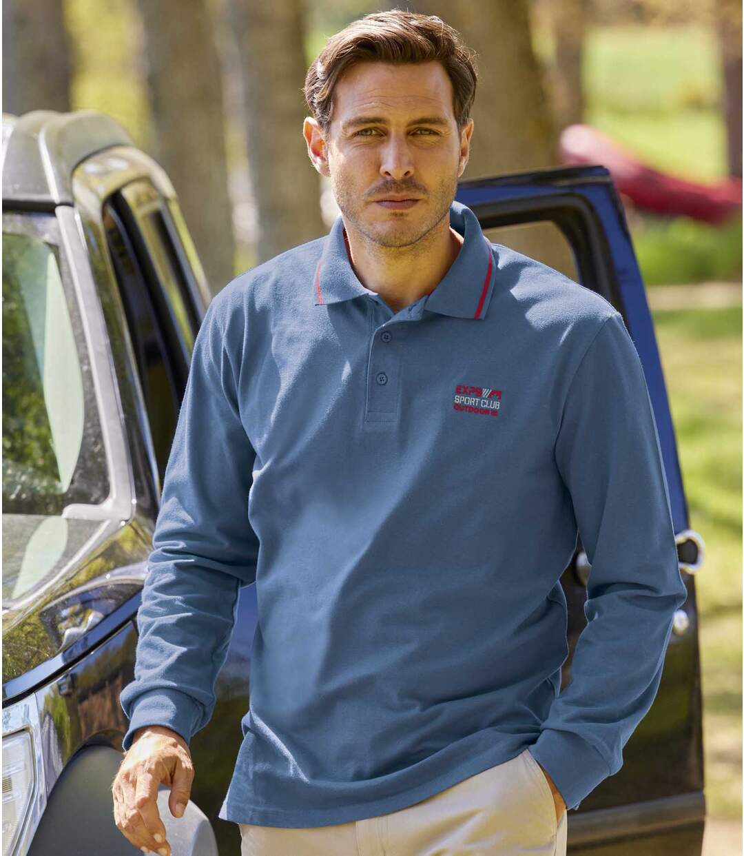 Lot de 2 Polos Maille Piquée Sporting