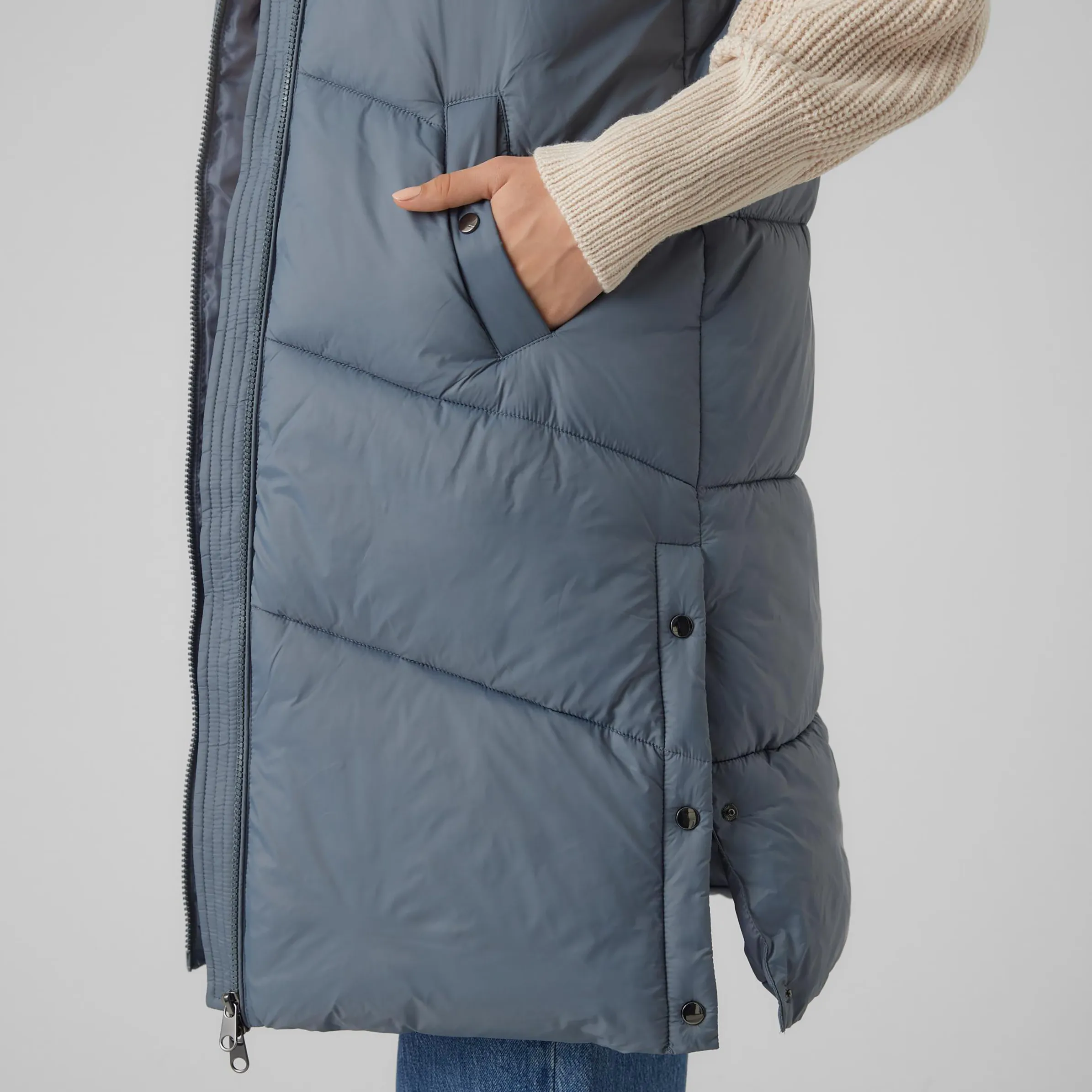Vero Moda VMUPPSALA 3-4 WAISTCO Longweste