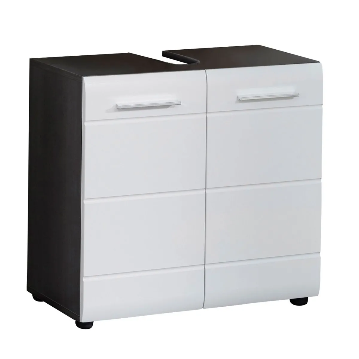 EPIKASA Meuble sous lavabo Line blanc