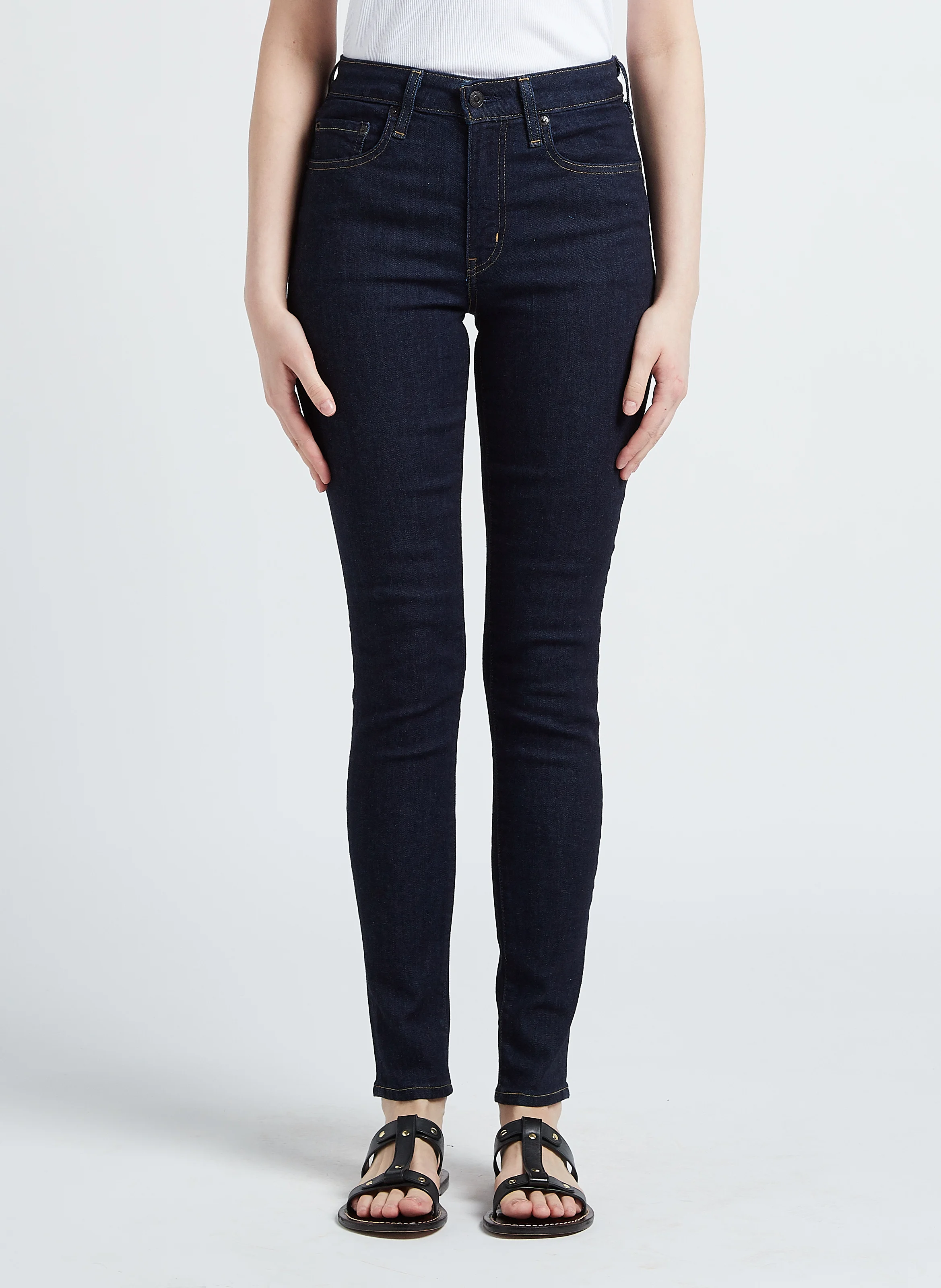 721 HIGH RISE SKINNY - Jean skinny taille haute | Jean brut