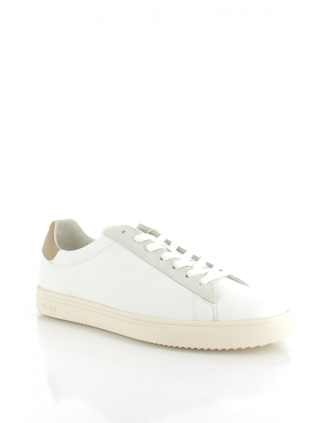 clae Baskets de ville Homme bradley california Blanc
