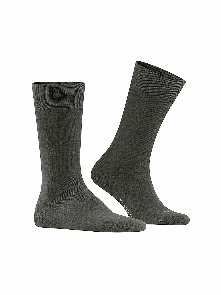 FALKE Socken SENSITIVE LONDON military  dunkelgrün