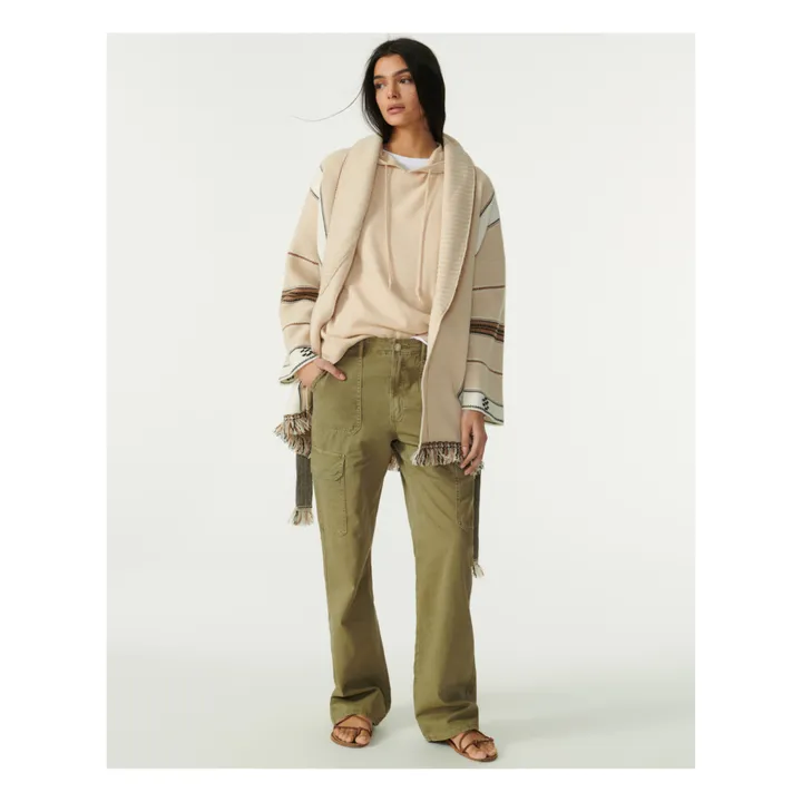 Kujten Veste Cardigan Mambo Cachemire | Ecru