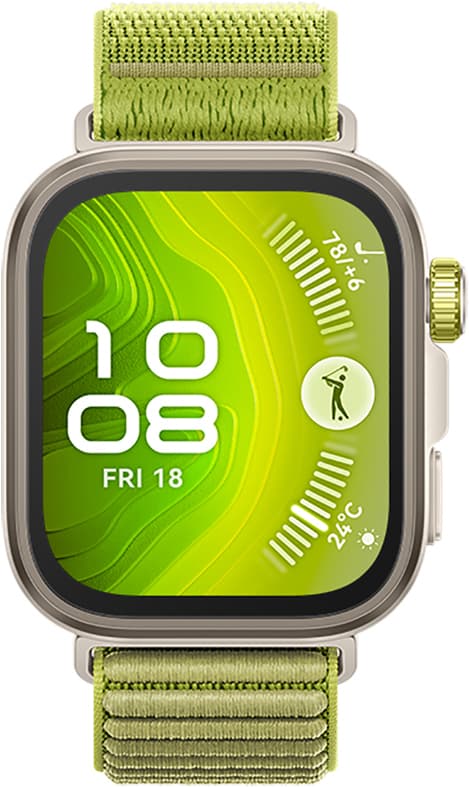 Huawei Watch Fit 4 Pro smartur (grøn)
