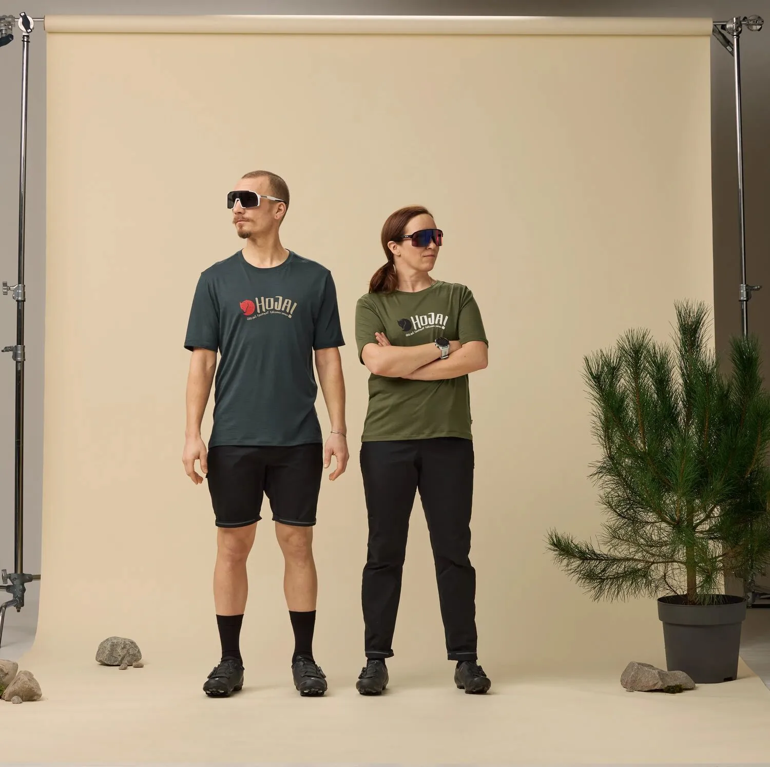 Fjällräven Hoja Wool T-Shirt M Dark Navy
