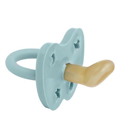 Hevea Sut - 0-3 mdr. - Naturgummi - Baby Blue m. ?nder