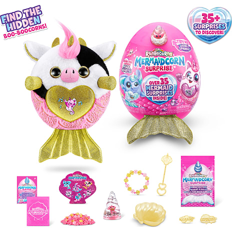 Rainbocorns Mermaidcorn Surprise bamse - assorteret