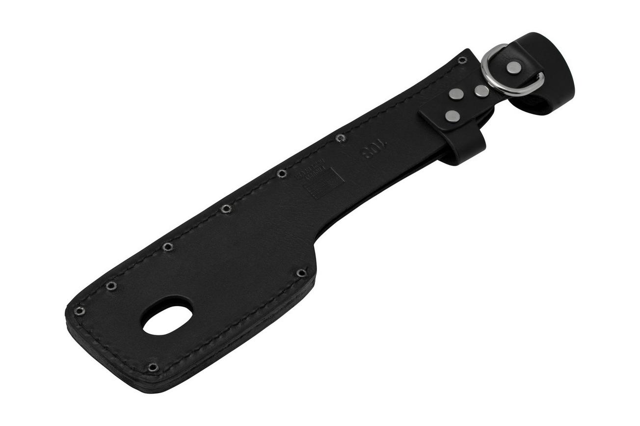 Buck 108 Genuine Leather Sheath 0108-05-BK, Black, foedraal