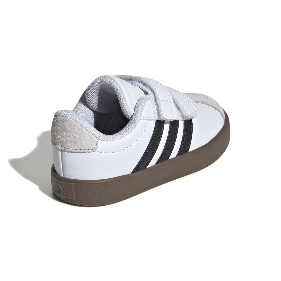 adidas Chaussures VL Court 3.0 - Blanc/Noir Enfant