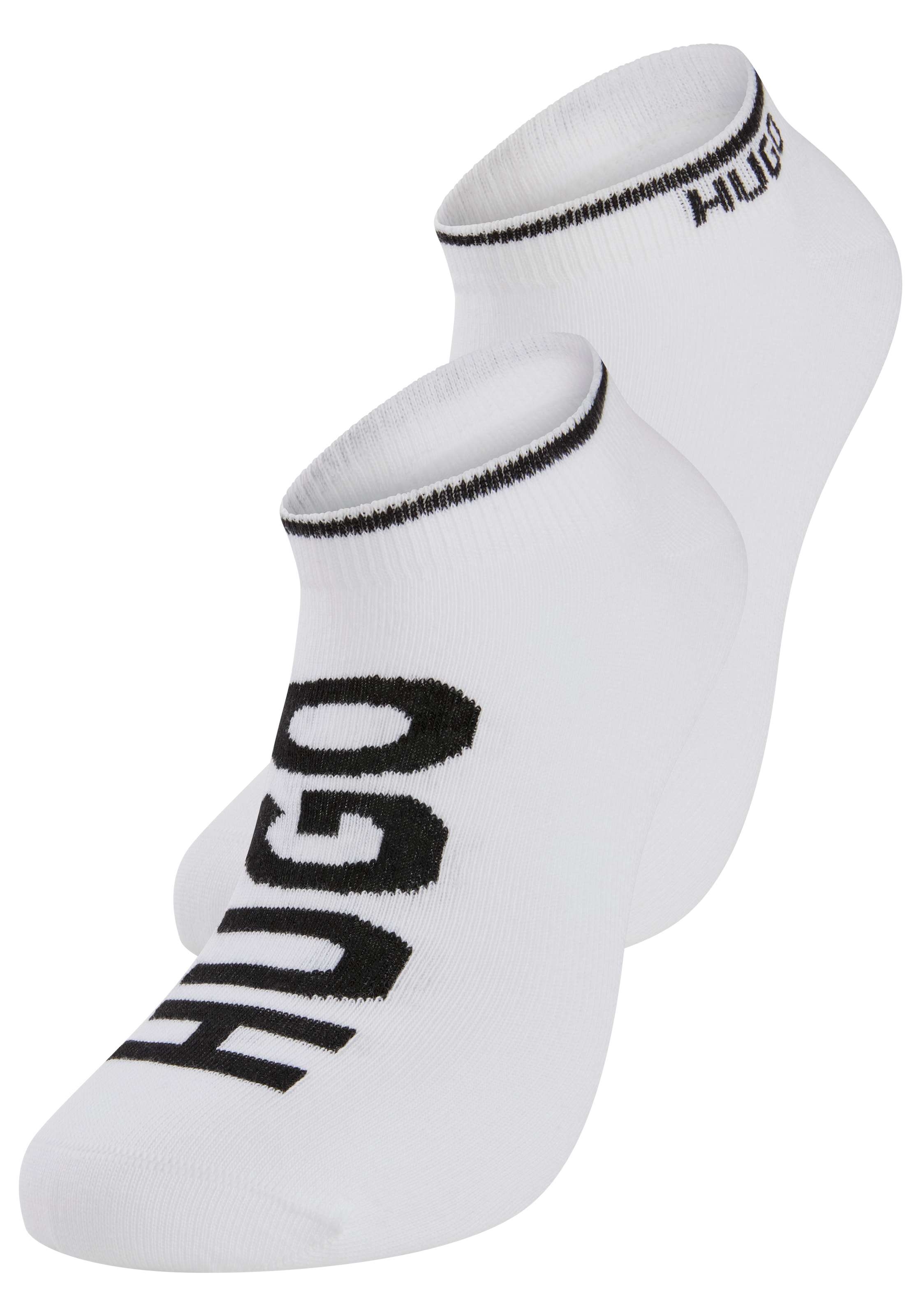 HUGO Underwear Sneakersocken »3P AS LOGO CC« 3 Paar tlg. mit Logodetails