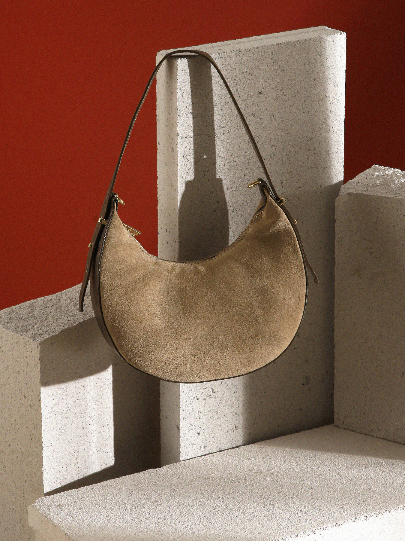 sac port paule Velvet cuir MILANO