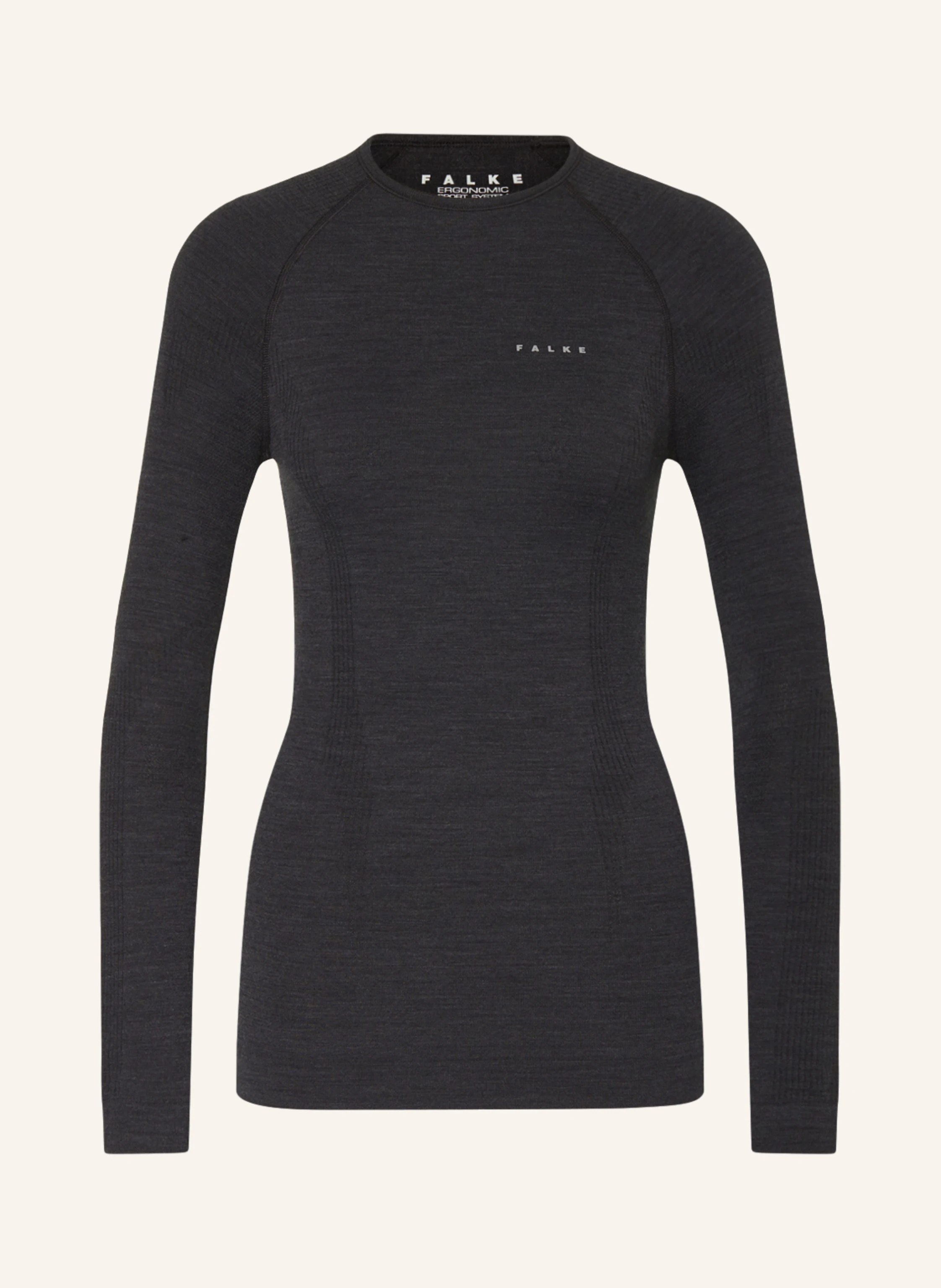 FALKE Funktionswäsche-Shirt WOOL-TECH mit Merinowolle